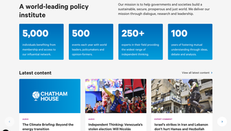 Chatham House stats